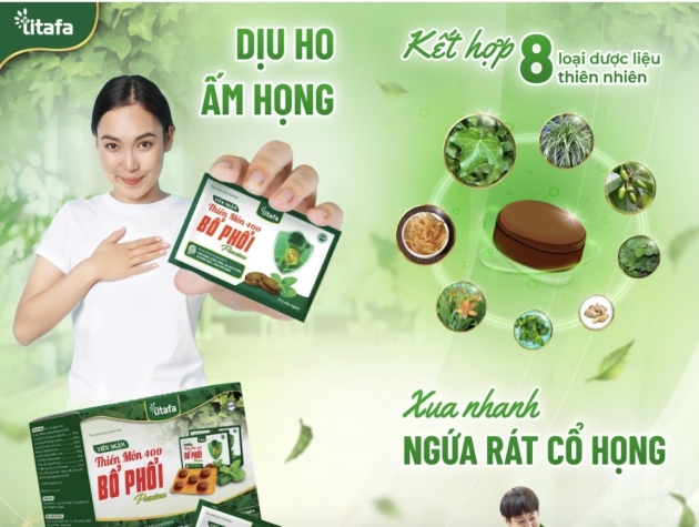 Combo Siro ho và kẹo ngậm tốt cho người bị ho, viêm họng